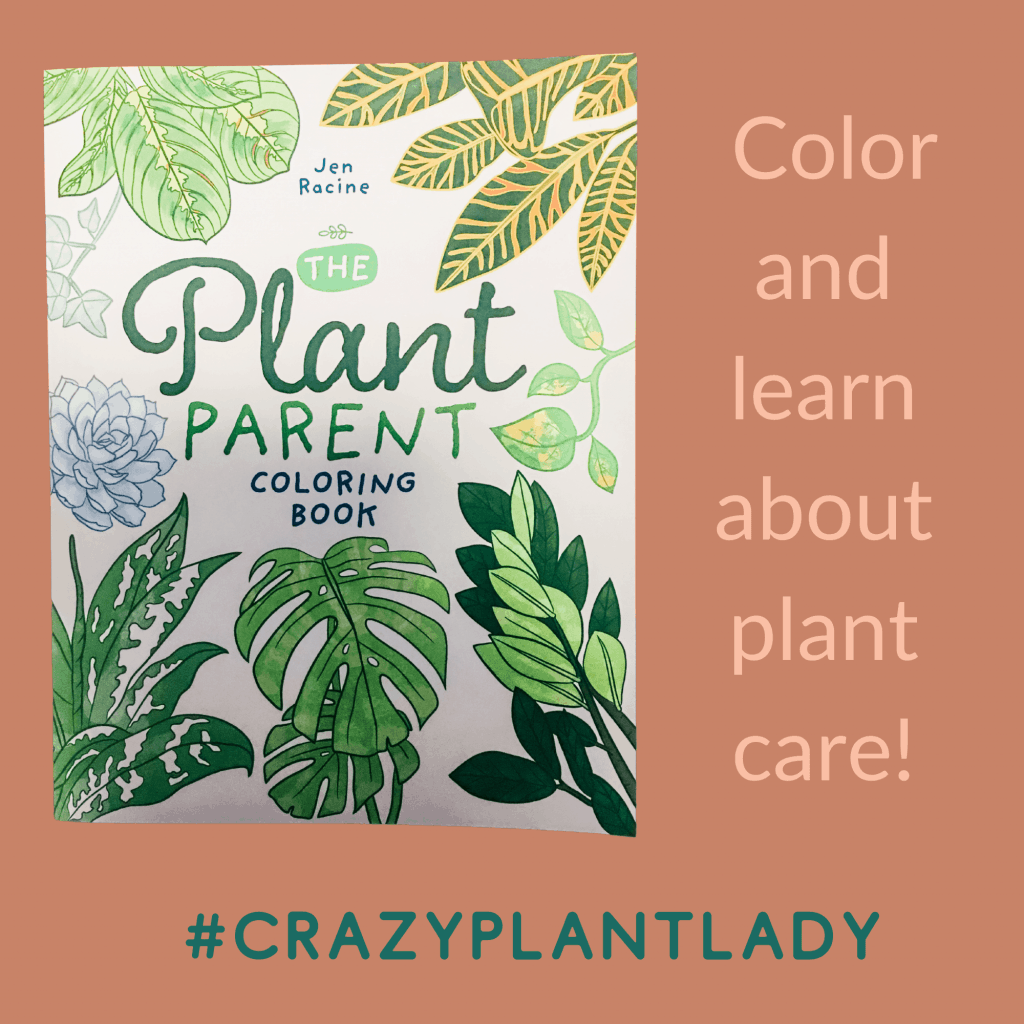 Plant Parent Adult Coloring Book